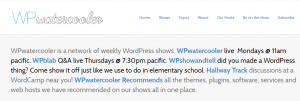 wpwatercooler: WordPress Podcast