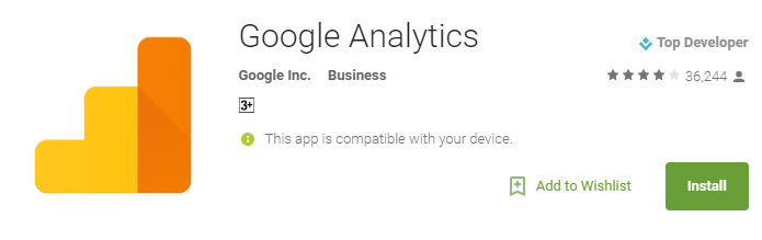 google-analytics-app : WordPress tool