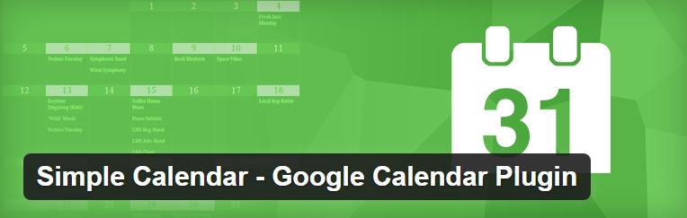 Simple Calendar plugin