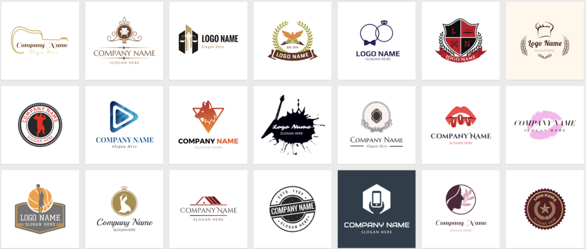 Building Logo Its Free | Cool Logos Simple Designs Personal logos