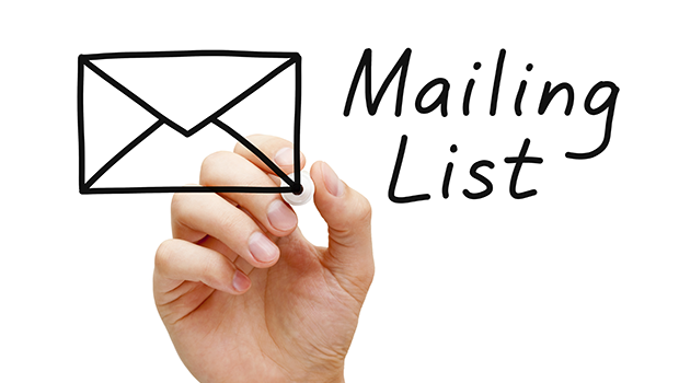 emailing list- Online Engagement Strategies