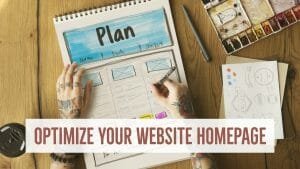 Optimize Your Website Homepage