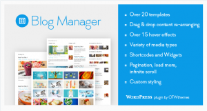 Best 10 Blog Manager Plugins For WordPress - Wbcom Designs