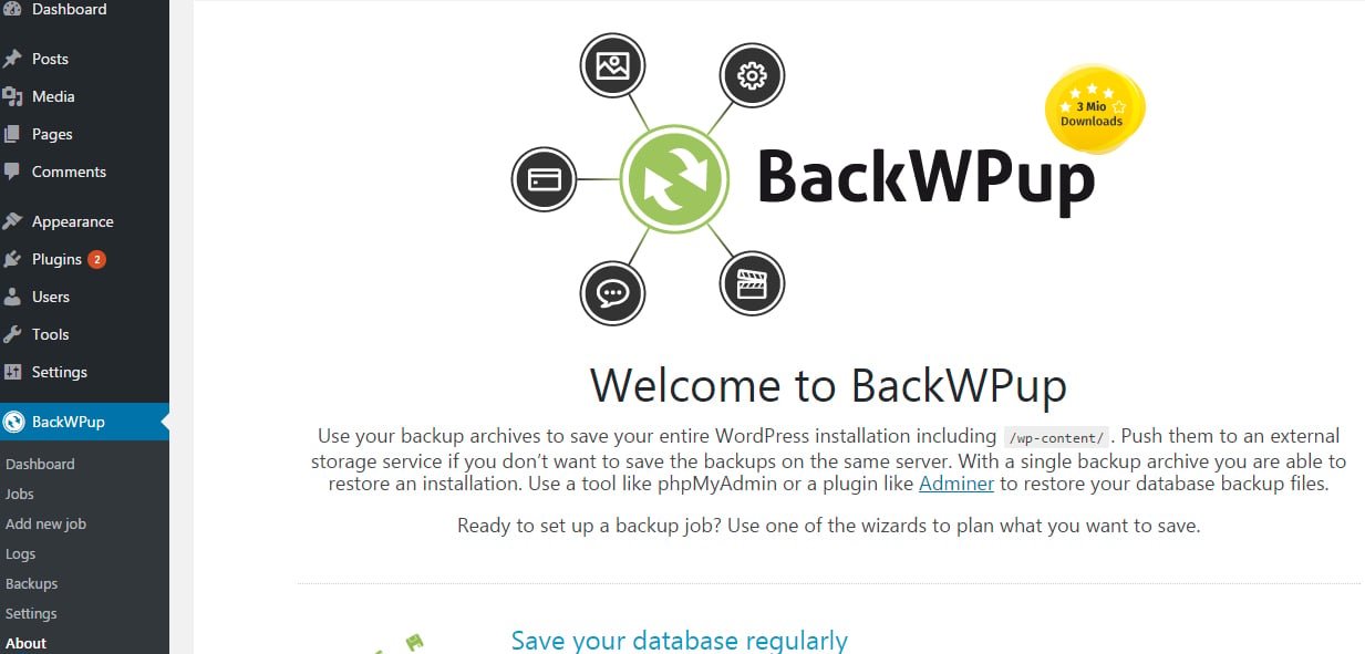 BackWPUp- Best WordPress backup services