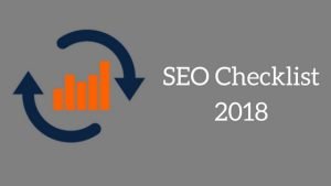 SEO Checklist 2018 image