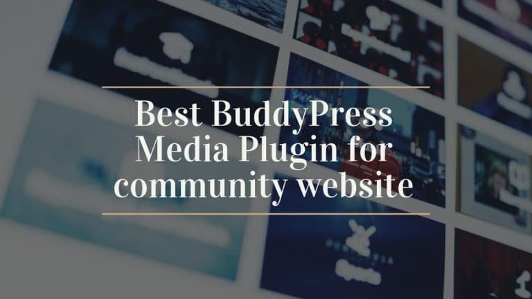 BuddyPress Media Plugin