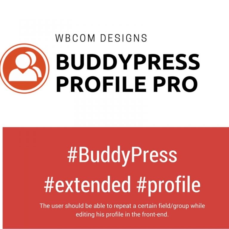 Checkout Top Recommended BuddyPress Profile Plugins   Wbcom Designs