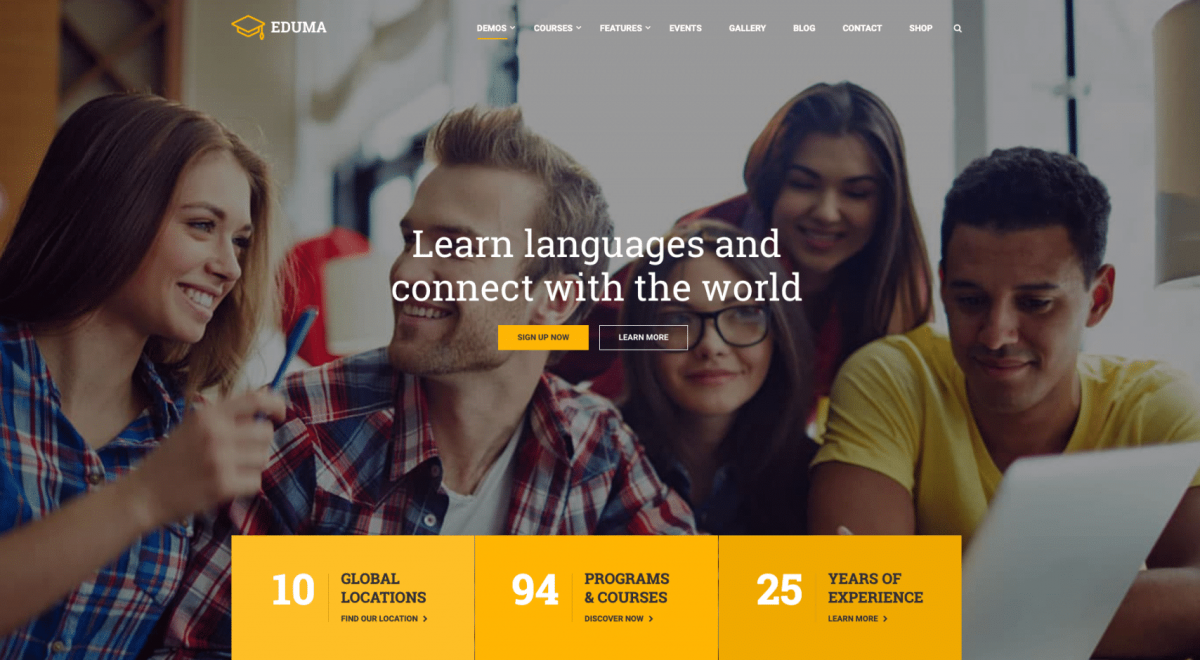 Eduma- Education WordPress Theme for School College University