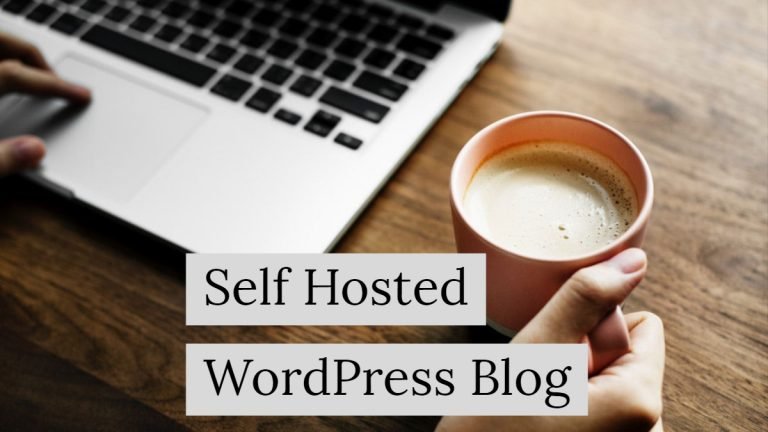 Self hosted WordPress Blog