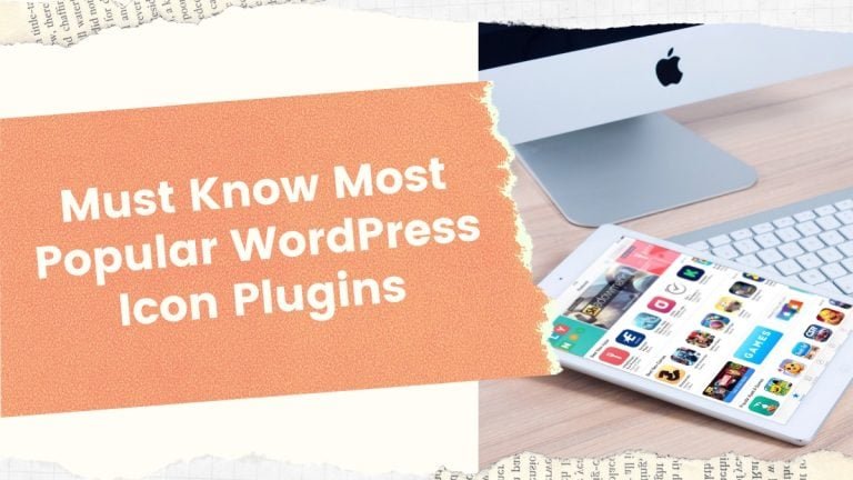 WordPress Icon Plugins
