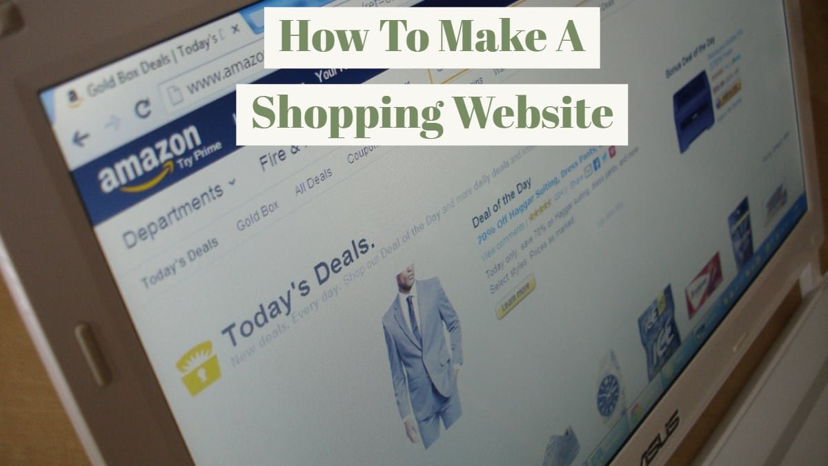 How To Make A Shopping Website