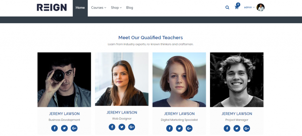 Qualified teachers