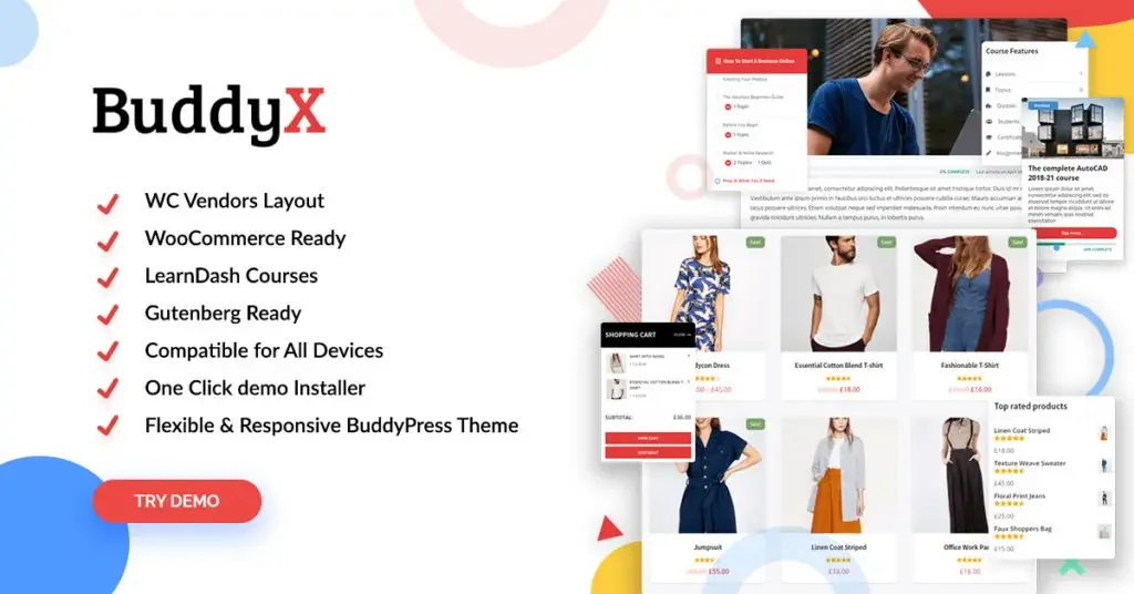 BuddyX Theme- multi-vendor e-commerce themes