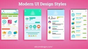 Modern UI Design Styles