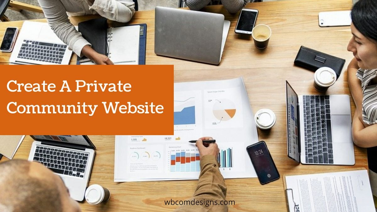 Private Community Website