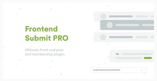 Frontend Submit PRO