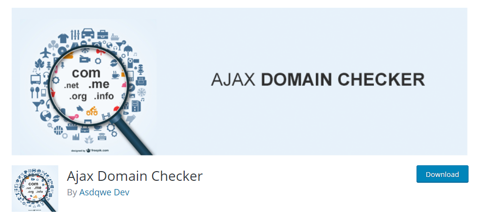 WordPress domain checker plugin