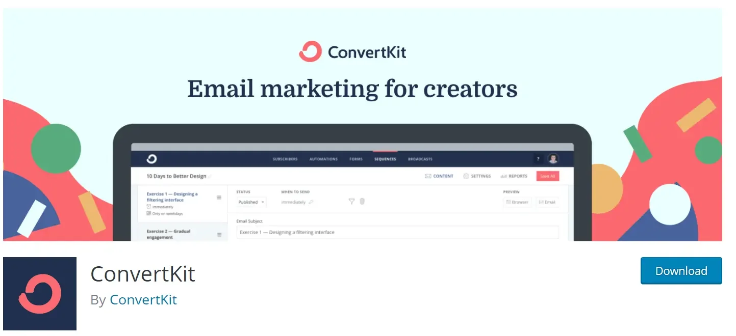 Convertkit- Email Marketing Newsletters