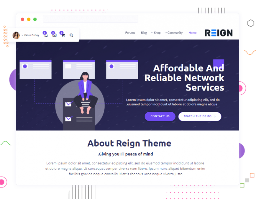 RTL Support- Reign PeepSo Theme Review