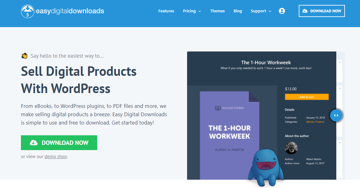 Easy Digital Downloads- WordPress Plugins For eCommerce