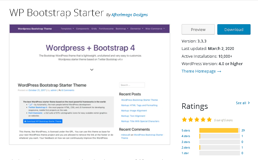 WordPress Starter 