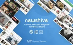 Newshive responsive wordpress theme