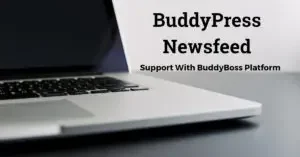 BuddyPress newsfeed