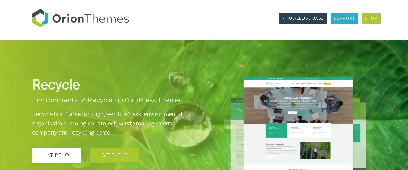 WordPress Green Themes