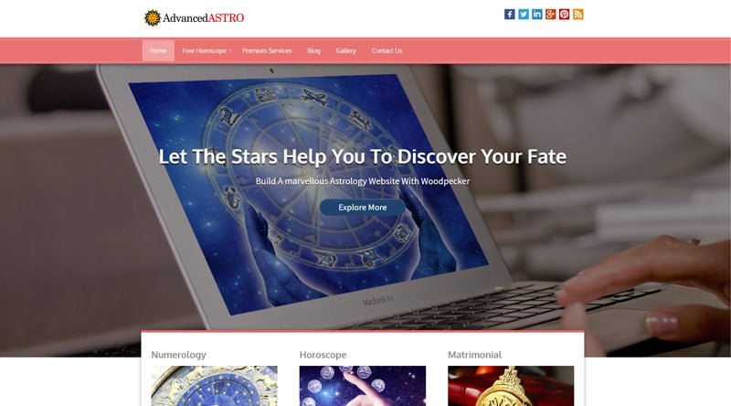 advanced astro- Astrology WordPress Themes