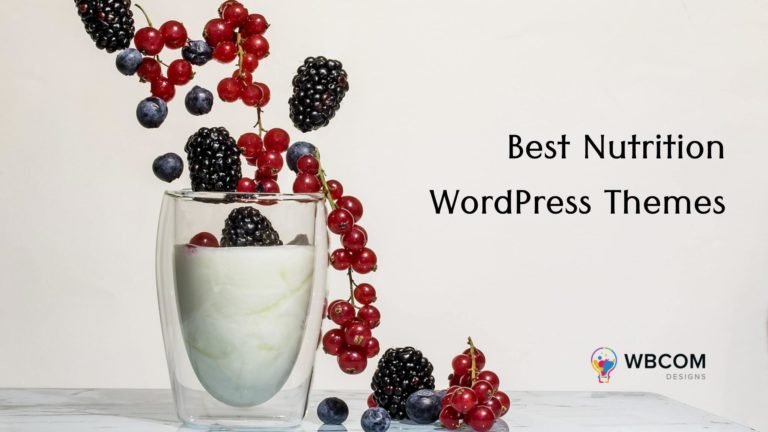 Best Nutrition WordPress Themes