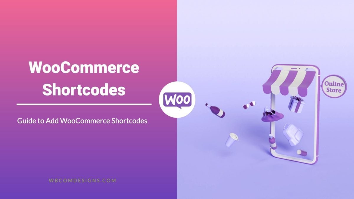 WooCommerce shortcodes