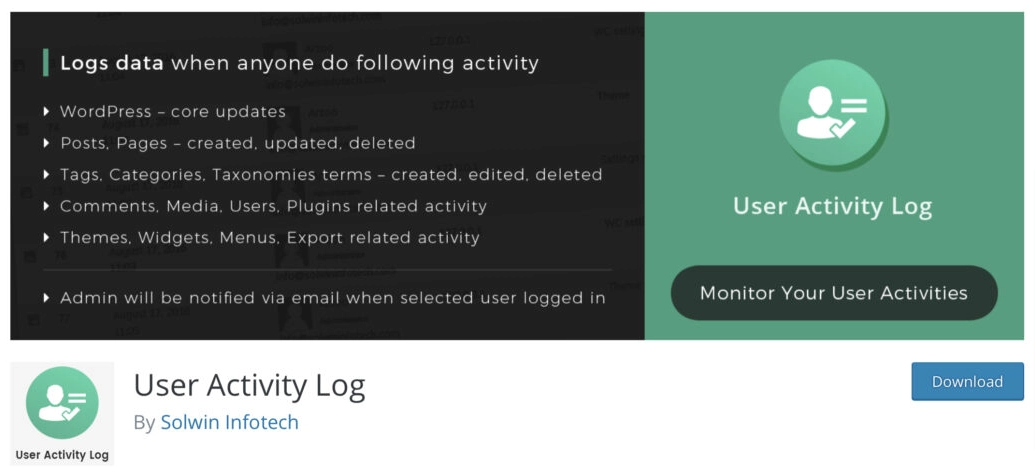 User Activity Log 