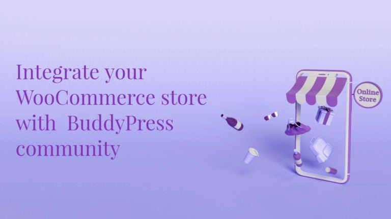 Integrate your WooCommerce store with BuddyPress community
