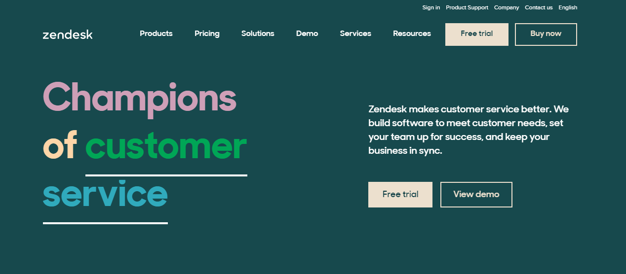 Zendesk- Customer Service Software