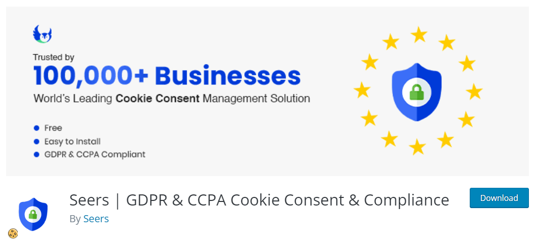 Seers | GDPR & CCPA Cookie Consent & Compliance