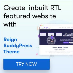 Reign BuddyPress Theme