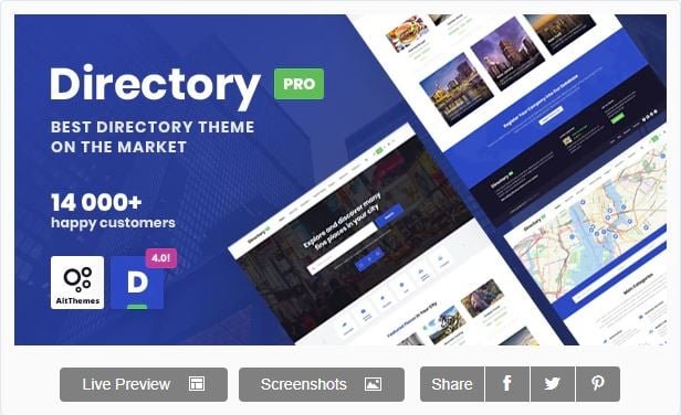 DirectoryPRO- Free WordPress directory Themes