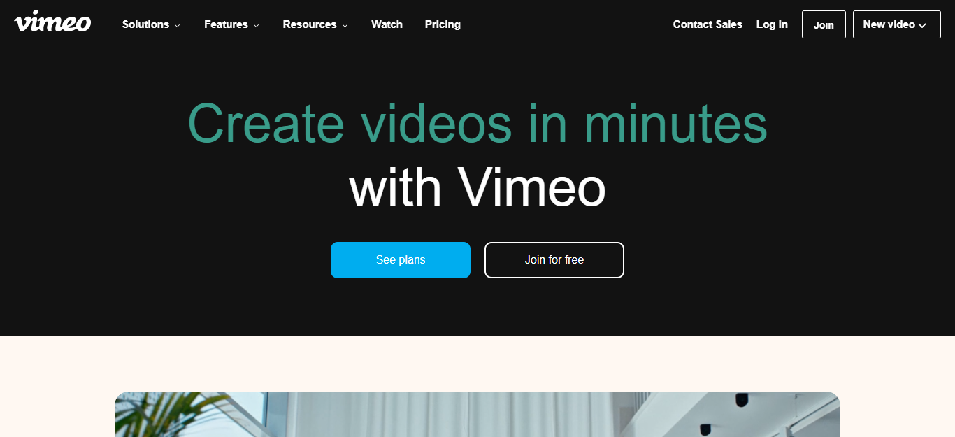 vimeo video platform