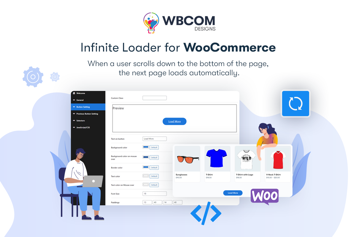 Infinite Loader for WooCommerce