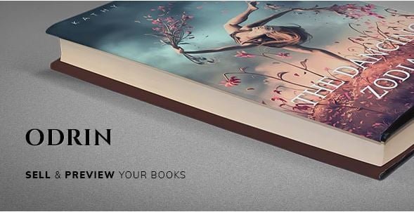 Odrin- Book Landing Page Themes