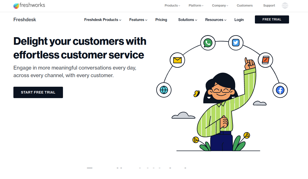 Freshdesk- Customer Service Software