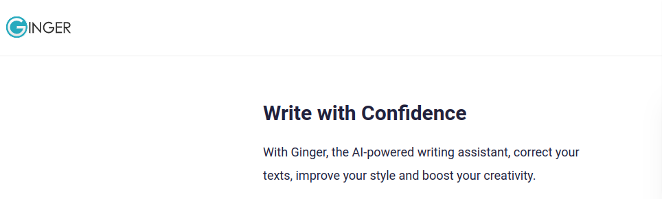 Ginger- Boost The Quality Of Writing