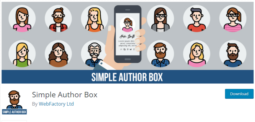 simple author box