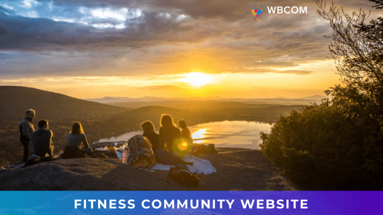 Fitness Community Website