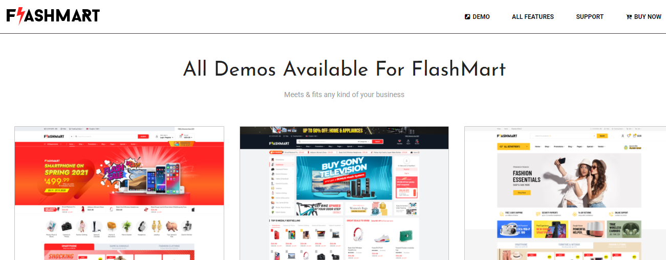 FlashMart- Best Service Marketplace WordPress Themes