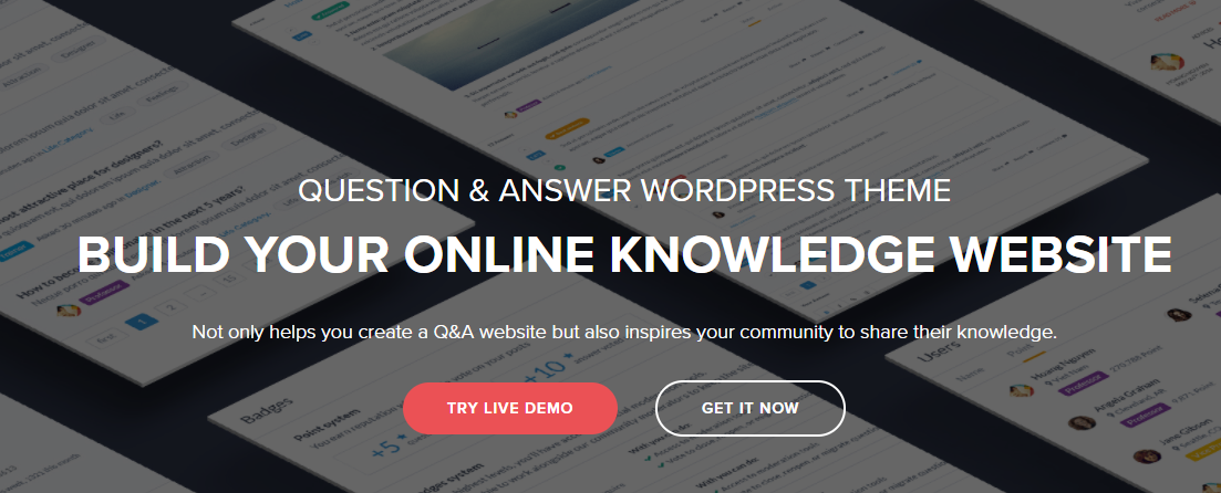 QAEngine- WordPress question and answer theme