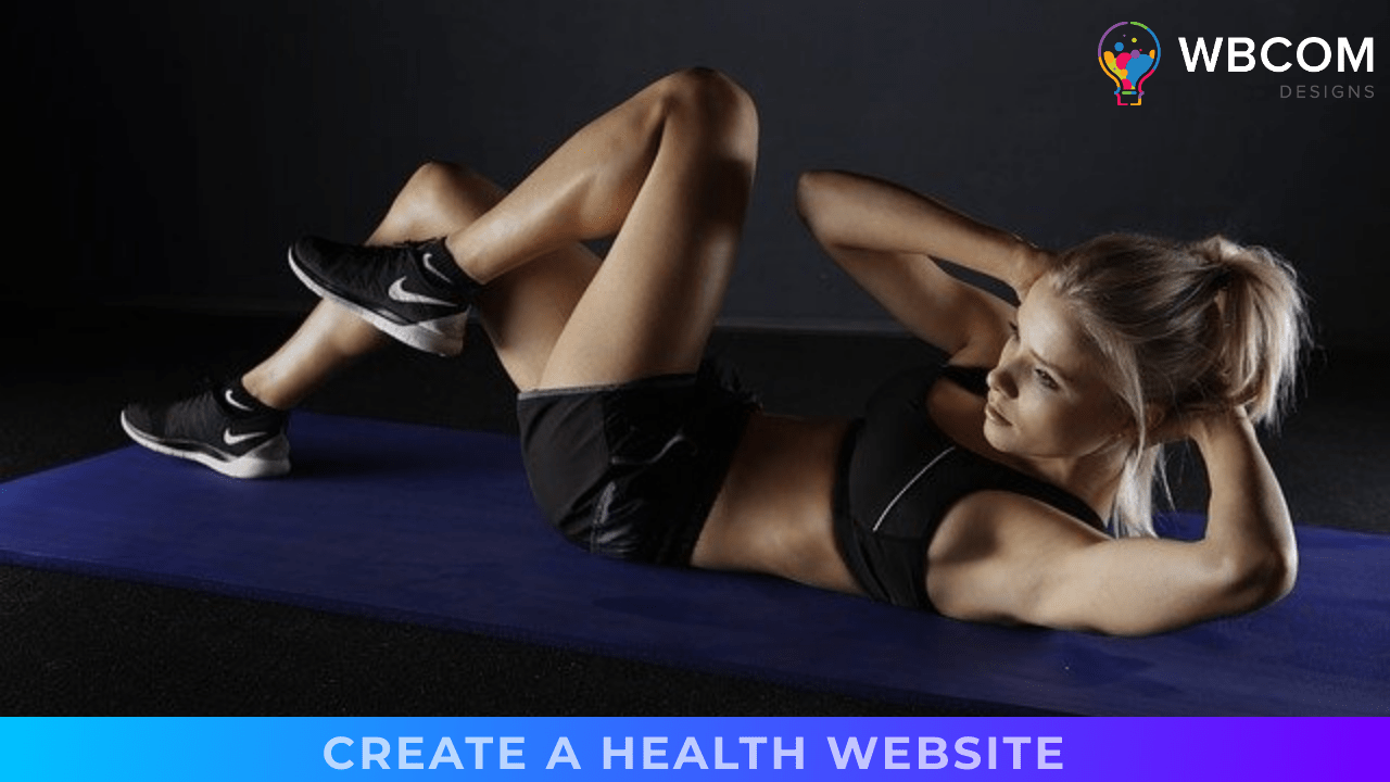 Create a Health Website