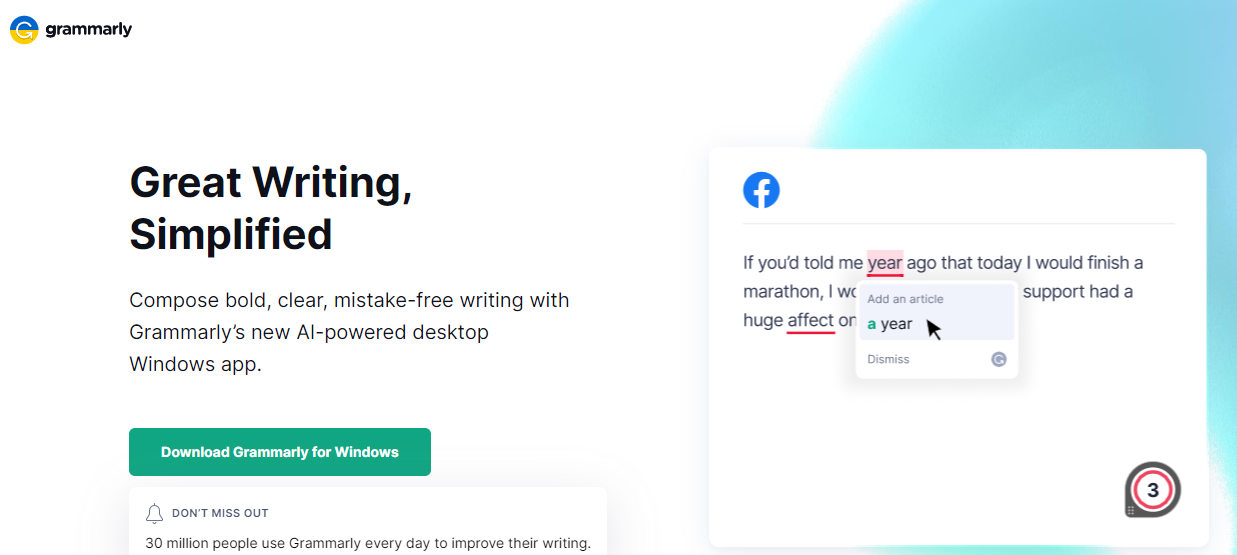 Grammarly- eCommerce content Marketing