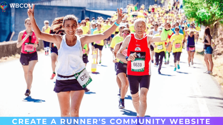 Create A Runner's Community Website