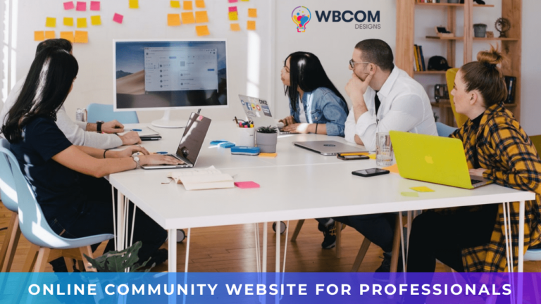 Online Community Website For Professionals